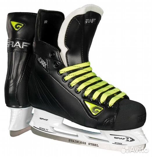 Коньки хоккейные Graf Supra 135 SR арт. 1135-99SR