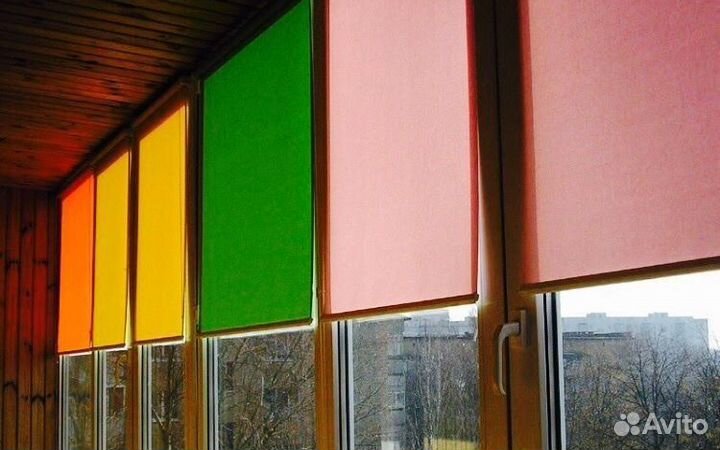 Рулонные шторы на окна по вашим размерам