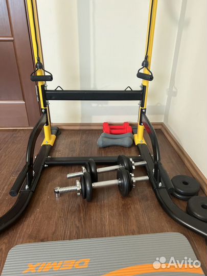 Турник 3 в 1 напольный