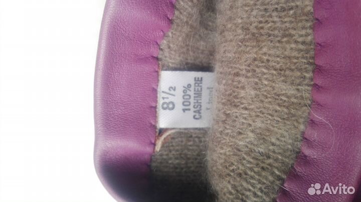 Перчатки женские кожаные новые