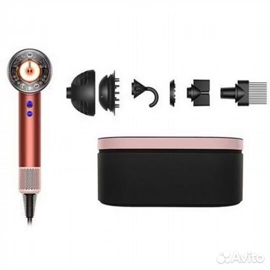 Dyson HD16 Supersonic Nural Strawbery Brozne/ Pink