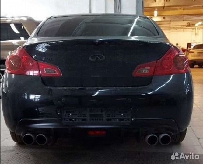 Тюнинг диффузор dual для infiniti G25 G35 G37