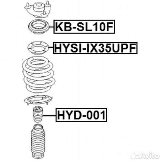 Подшипник опоры амортизатора hyundai ix35 10