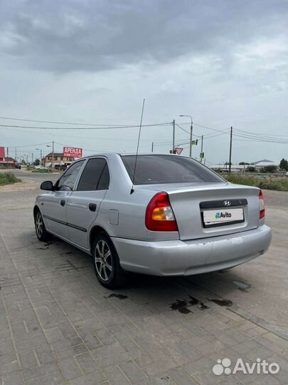 Hyundai Accent 1.5 МТ, 2005, 210 000 км