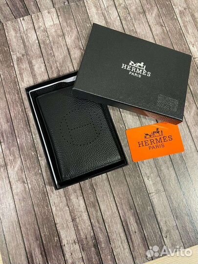 Обложка на паспорт мужская кожаная