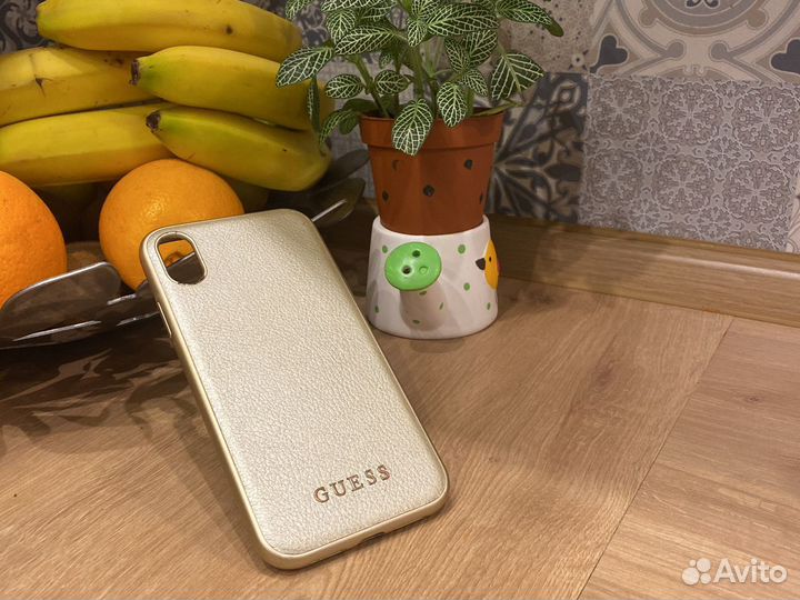 Чехол guess на телефон iPhone XS