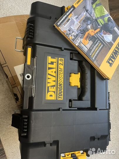 Ящик системы хранения dewalt tough system 2.0