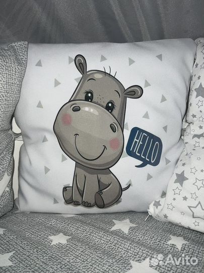 Бортики в кроватку