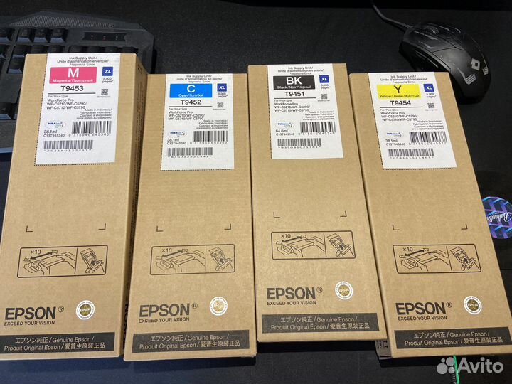 Струйный картридж Epson WorkForce Pro