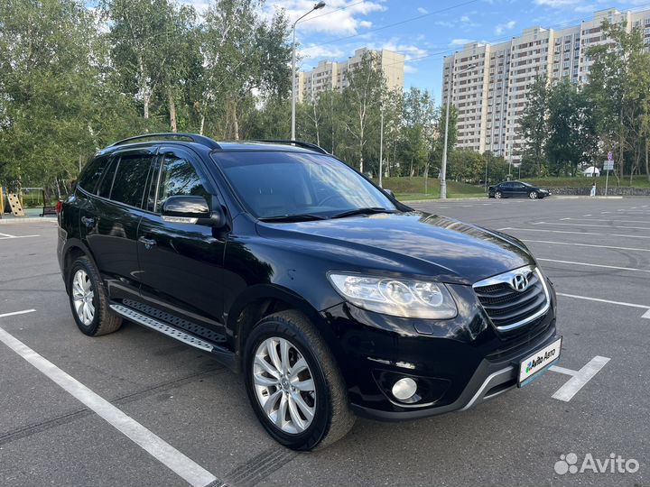 Hyundai Santa Fe 2.4 AT, 2011, 185 000 км