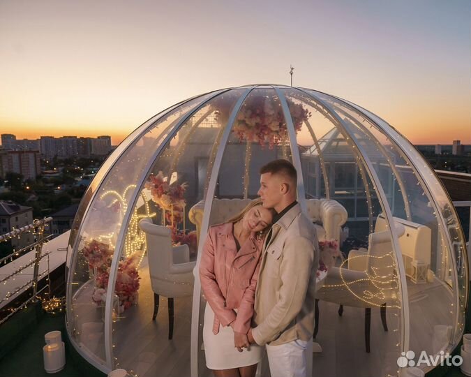 Романтика на высоте в Новосибирске