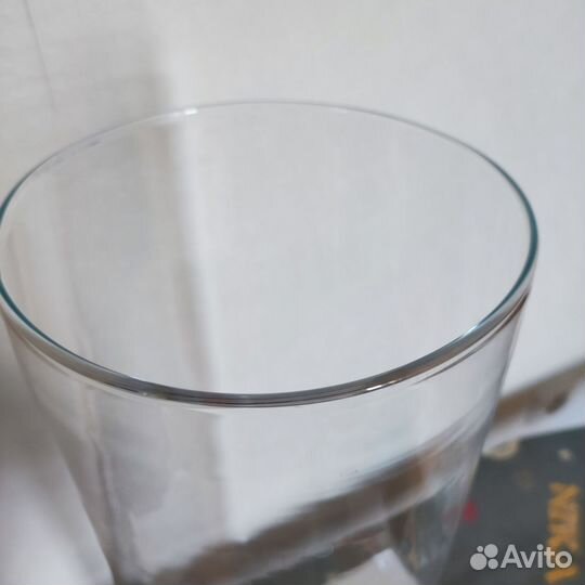 Ваза для цветов 50см стекло