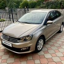 Volkswagen Polo 1.6 AT, 2019, 42 000 км, с пробегом, цена 1 420 000 руб.