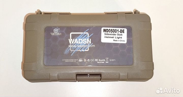 Тактический нашлемный фонарь Wadsn