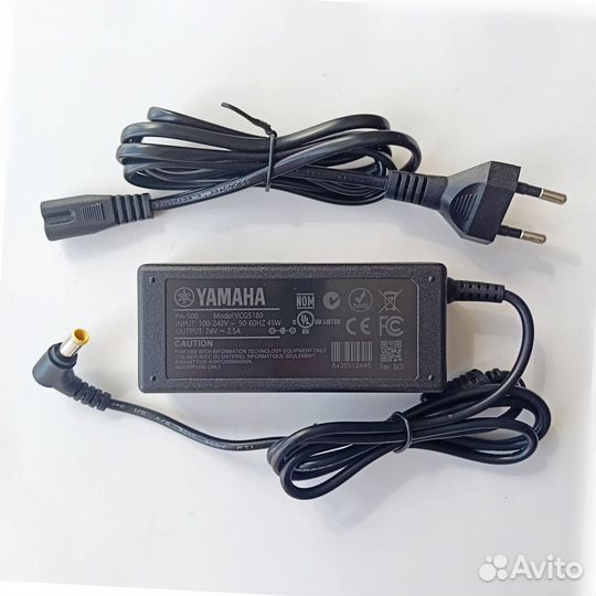 Блок питания синтезатора Yamaha 24V аналог PA-500