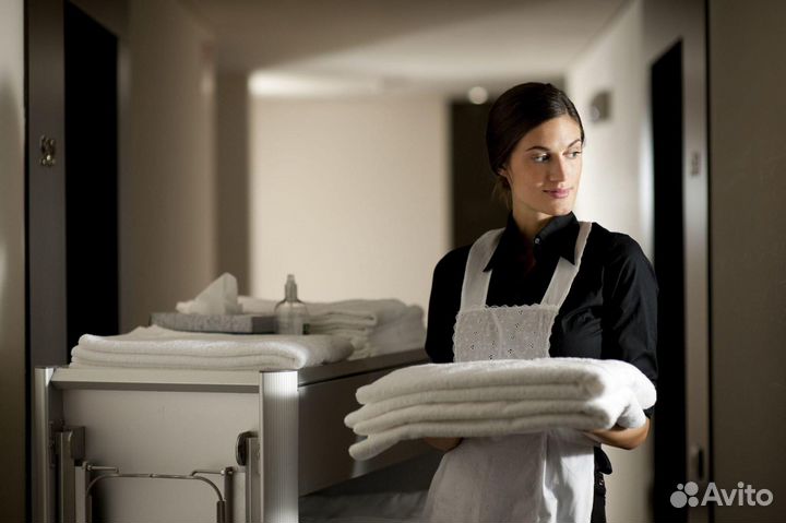 Горничная за наличный расчет на подработку