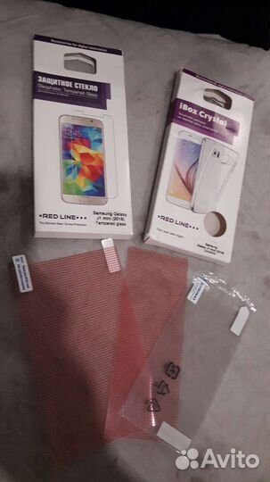 Защитное стекло на Samsung Galaxy J1 mini/ чехол