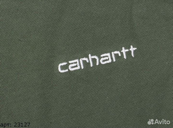 Свитшот Carhartt lil name Зелёный