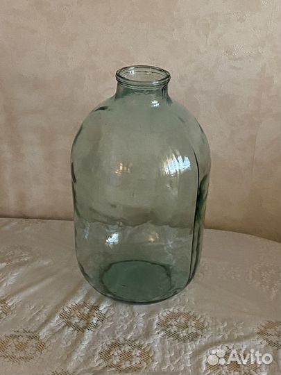 Бутыль стеклянная 10л