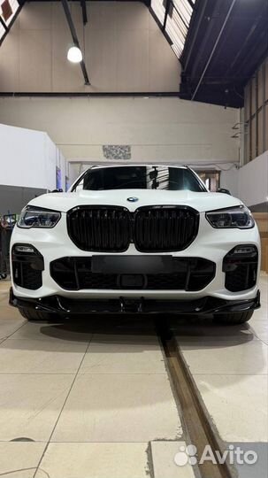 Обвес BMW G05 премиум сплиттер лезвия