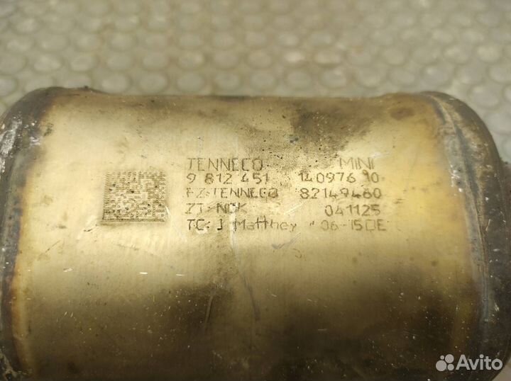 Катализатор Mini One F55 B38A12U 1.2 2015