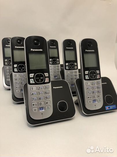 Телефон беспроводной (dect) Panasonic KX-TG6811RUB