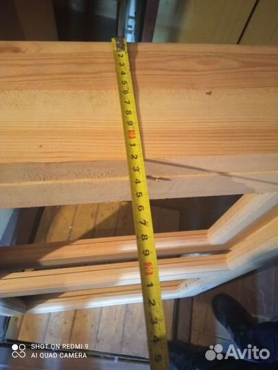 Оконный блок деревянный для бани