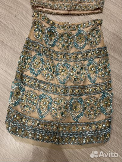 Костюм со стразами Marseilles couture