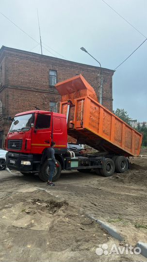 Услуги самосвала, перевозка сыпучих грузов