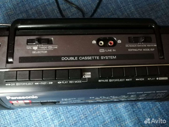 Магнитола panasonic rx-ft550