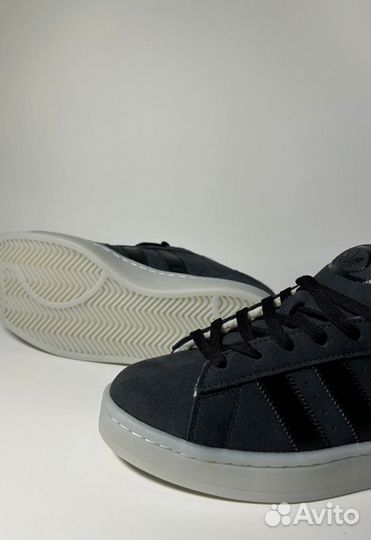 Кроссовки Adidas Campus Grey с мехом