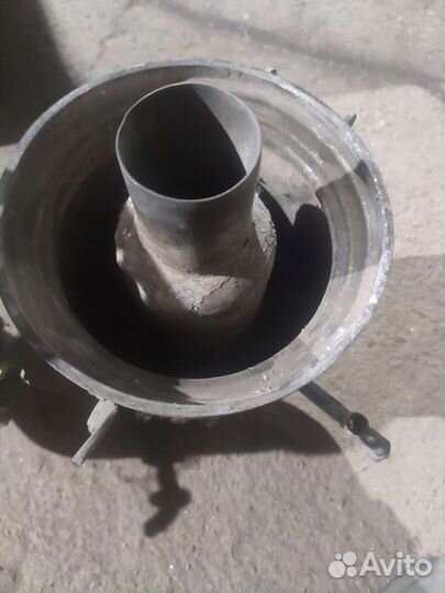 Самовар на дровах старинный