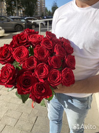 Красные розы