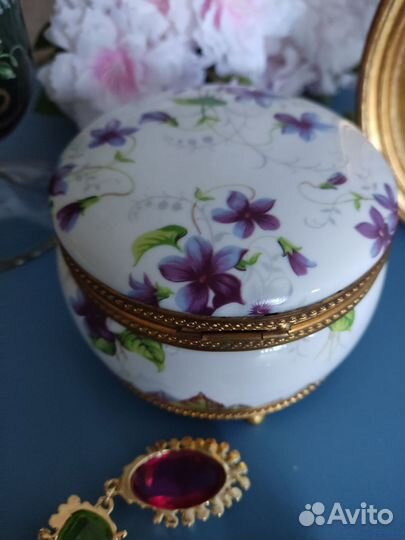 Шкатулка Эдме Самсон Франция раритет