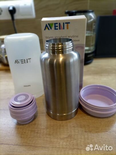 Термос Avent и контейнер для смеси в подарок