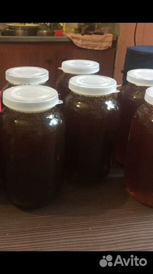 Мед натуральный без добавок, вызревший