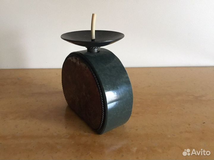 Красная Пейзажная Яшма Подсвечник Урал СССР