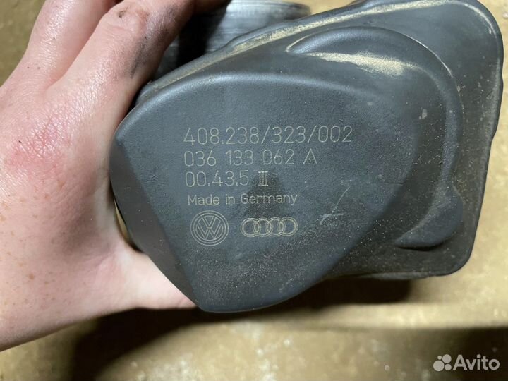 Заслонка дроссельная Skoda Fabia 2001г 1.4 AUB