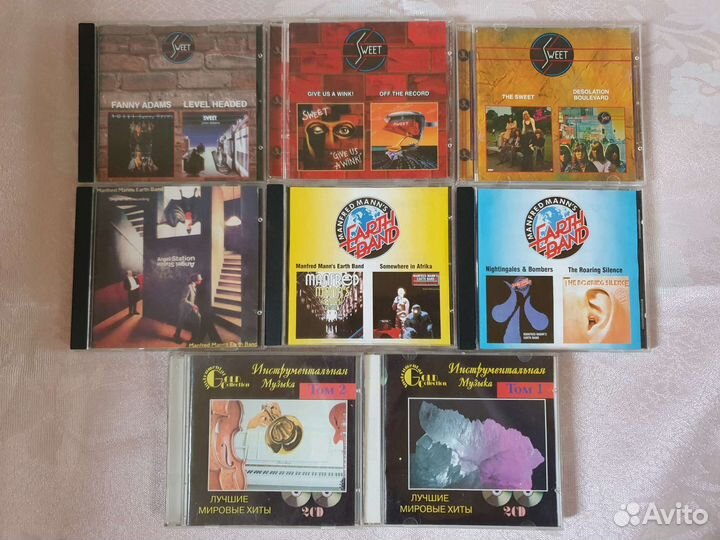 Музыкальные диски CD, MP3