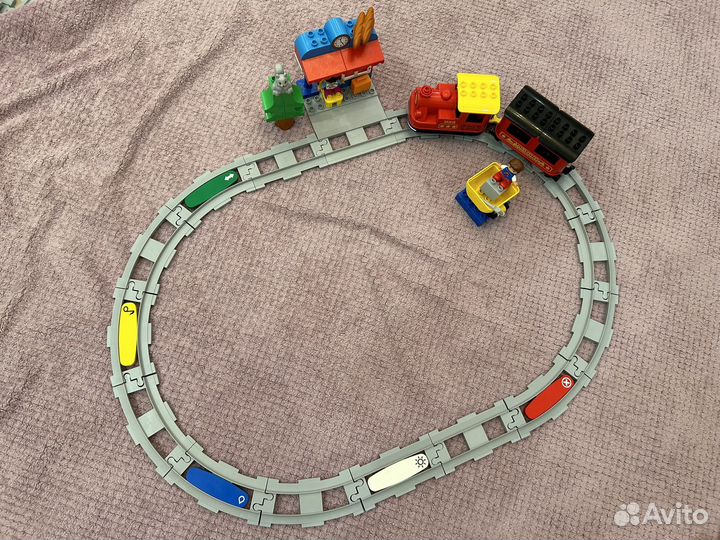 Lego duplo поезд 10874