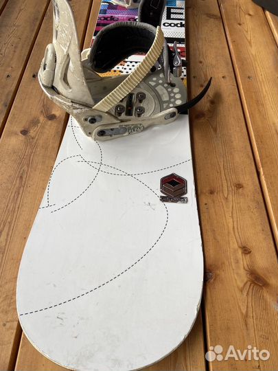 Сноуборд комплект женский ftwo+ride+nidecker