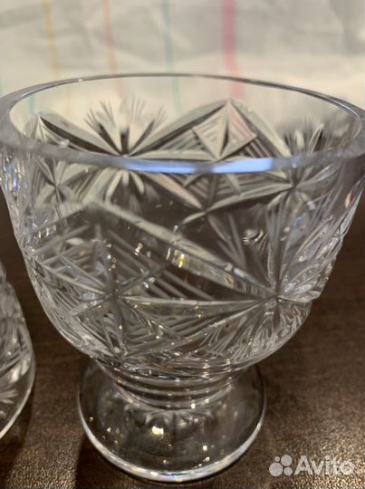 Креманки хрусталь СССР