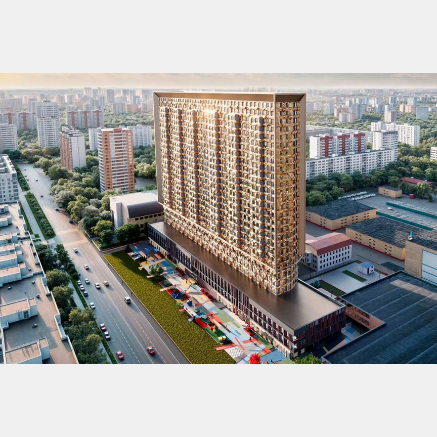 1-к. квартира, 33,7 м², 26/28 эт.