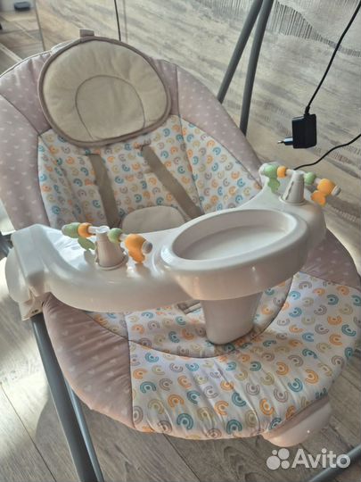 Детские электронные качели для новорожденных