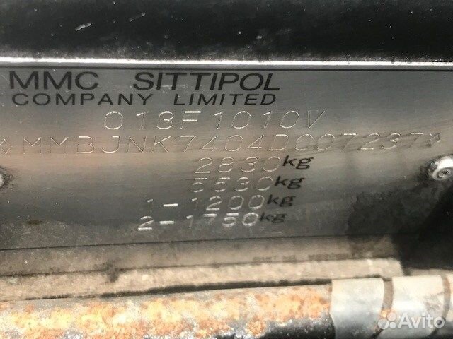 Разбор на запчасти Mitsubishi L200