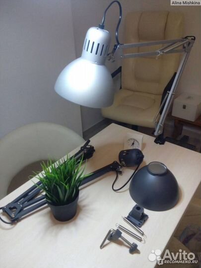 Лампа настольная икея