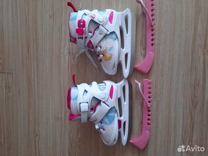 Коньки детские раздвижные 26-31