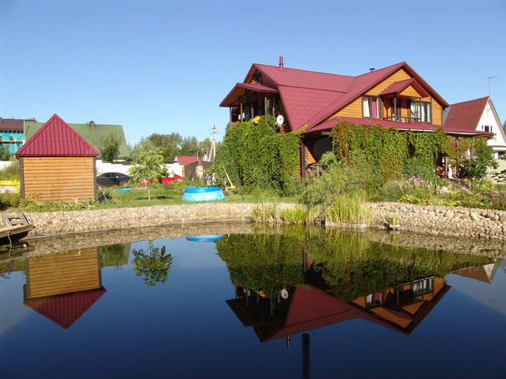 Коттедж 120 м² на участке 20 сот.