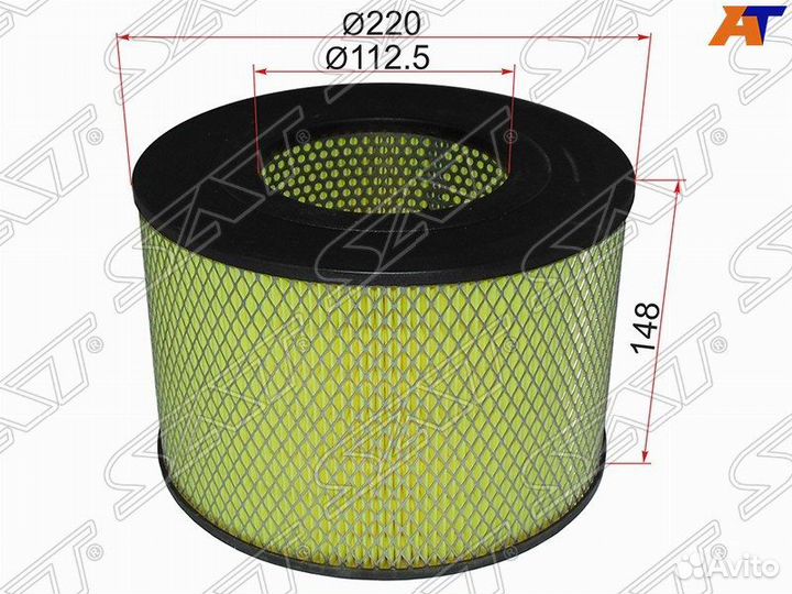 Фильтр воздушный toyota land cruiser /dyna 1kzte