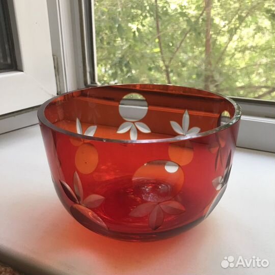 Ваза-салатница для фруктов